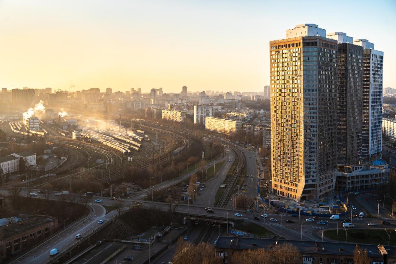 Victory-21 Luxury Apartment Center Киев Экстерьер фото